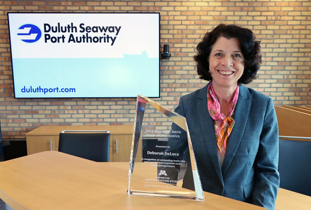 DeLuca honored by Center for Transportation Studies